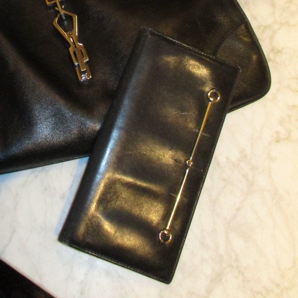 Gucci Horsebit Jackie black wallet
